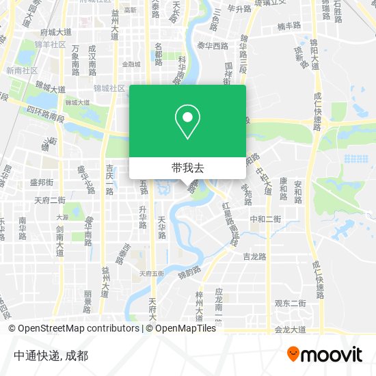 中通快递地图