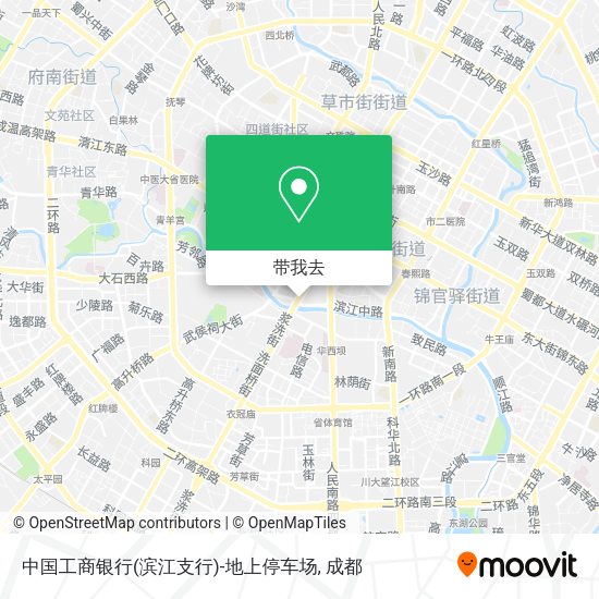 中国工商银行(滨江支行)-地上停车场地图