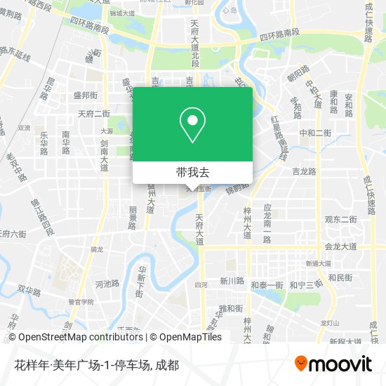 花样年·美年广场-1-停车场地图