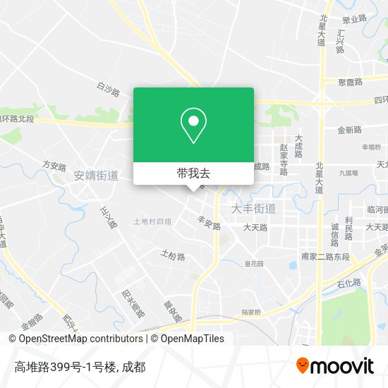高堆路399号-1号楼地图
