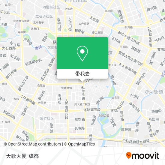天歌大厦地图
