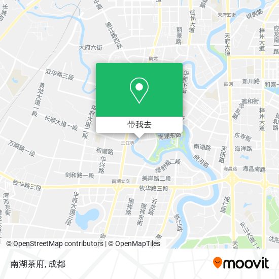 南湖茶府地图