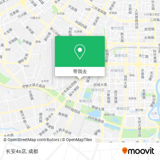 长安4s店地图