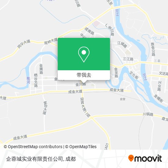 企蓉城实业有限责任公司地图