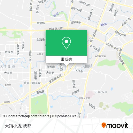 天猫小店地图