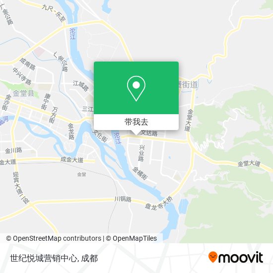 世纪悦城营销中心地图