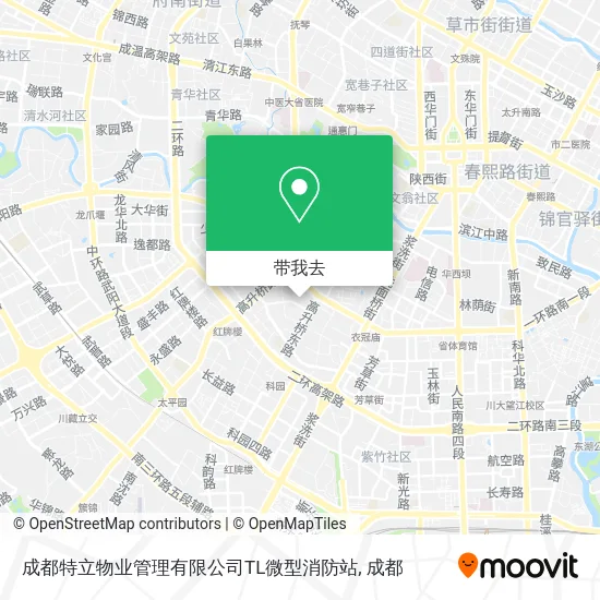 成都特立物业管理有限公司TL微型消防站地图