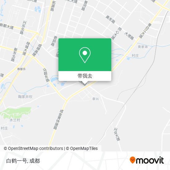 白鹤一号地图