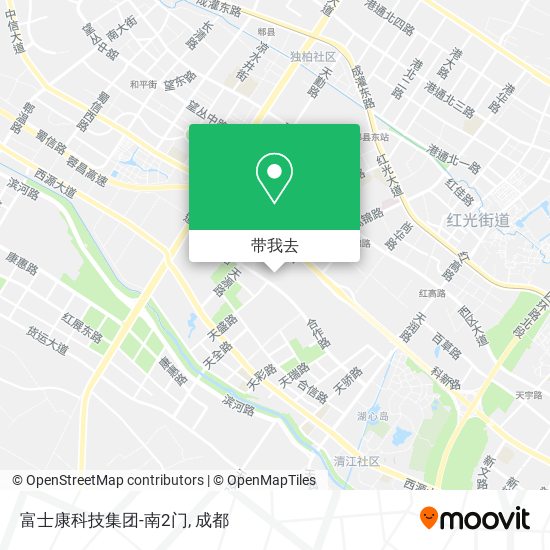 富士康科技集团-南2门地图