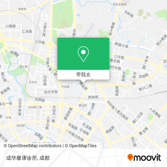 成华馨康诊所地图
