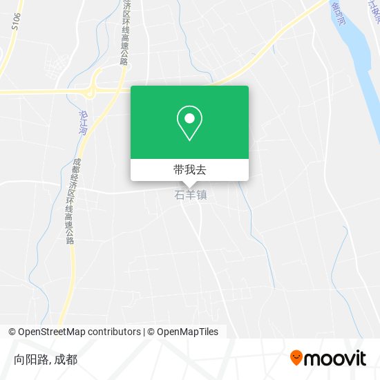 向阳路地图