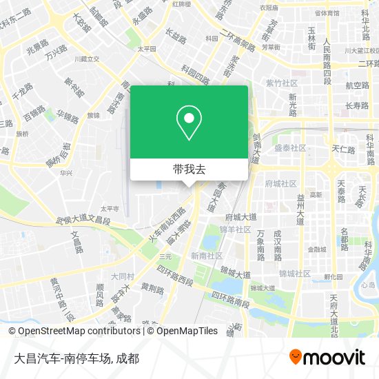 大昌汽车-南停车场地图