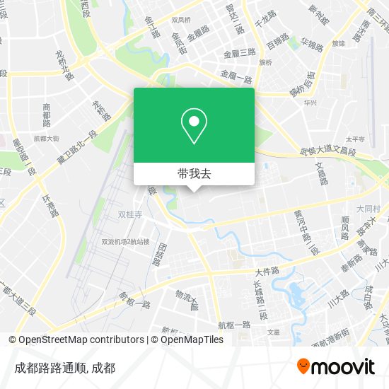 成都路路通顺地图