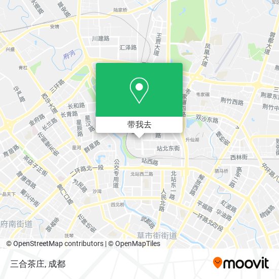 三合茶庄地图