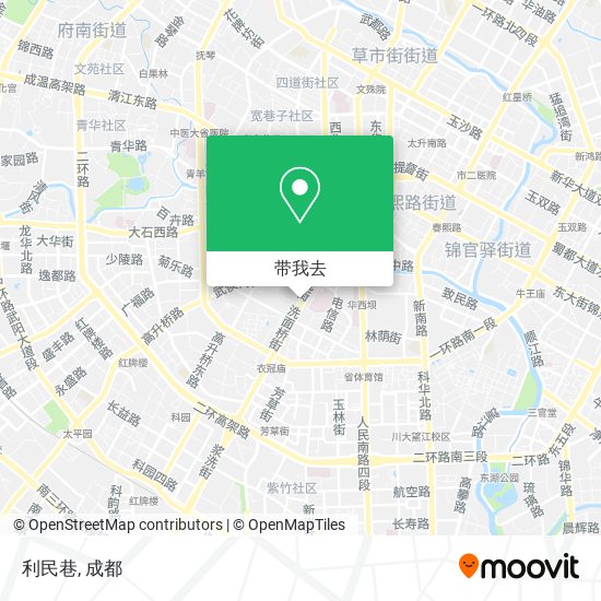 利民巷地图