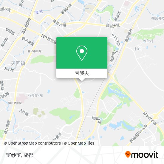 窗纱窗地图