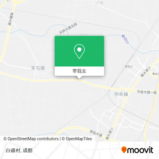 白碾村地图