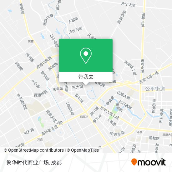 繁华时代商业广场地图