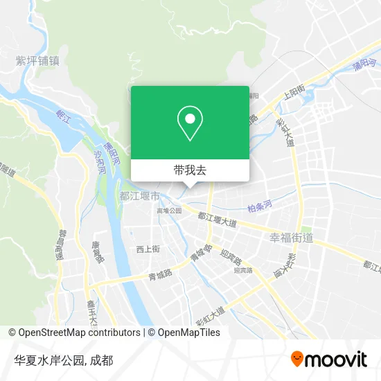 华夏水岸公园地图