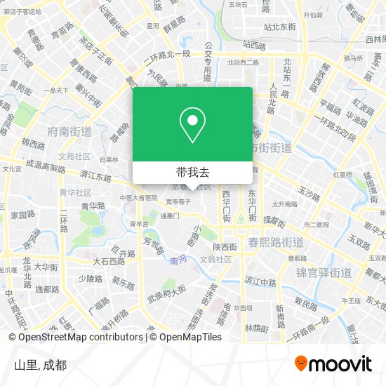 山里地图