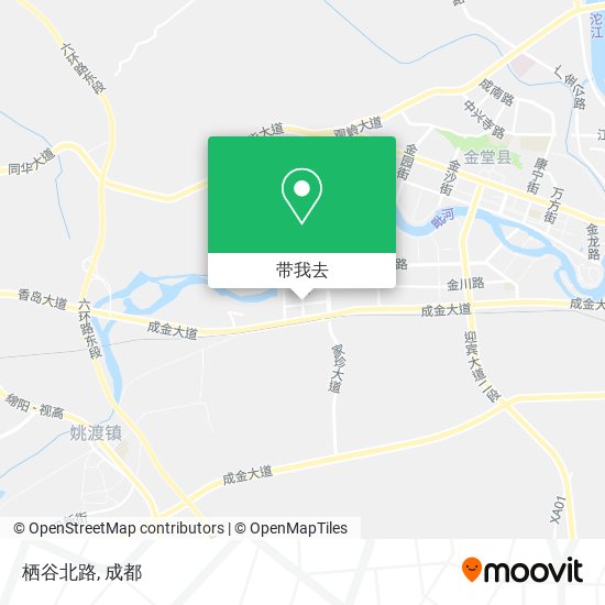 栖谷北路地图