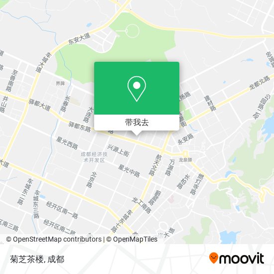 菊芝茶楼地图