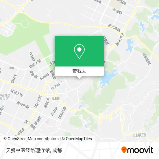 天狮中医经络理疗馆地图