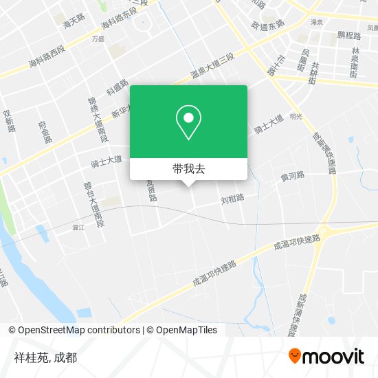祥桂苑地图