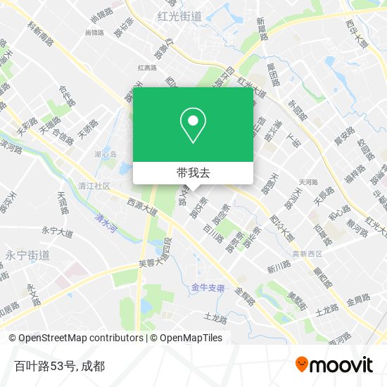 百叶路53号地图