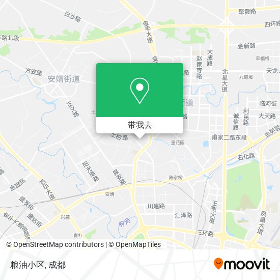 粮油小区地图