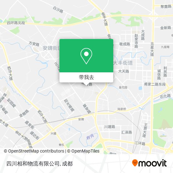 四川相和物流有限公司地图