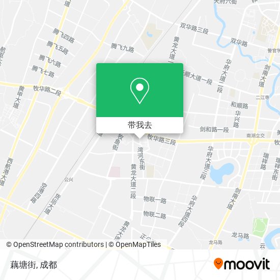 藕塘街地图