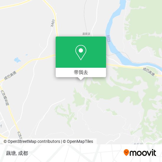 藕塘地图