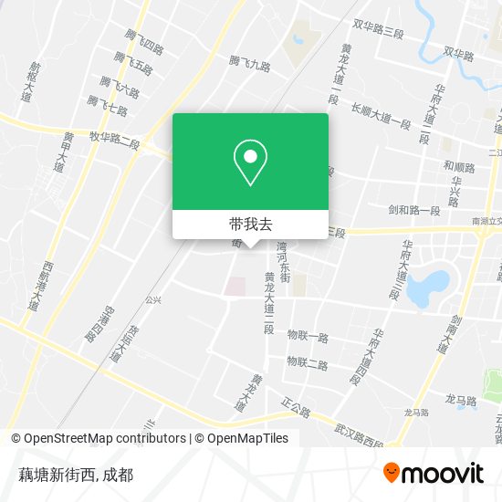 藕塘新街西地图