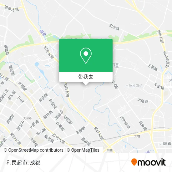 利民超市地图