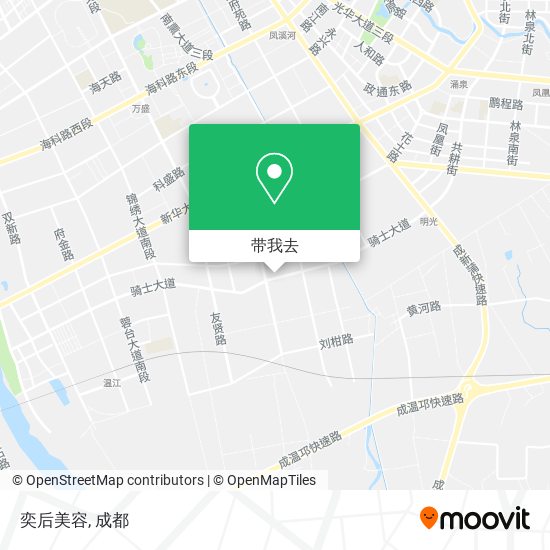 奕后美容地图