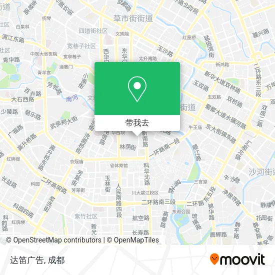 达笛广告地图