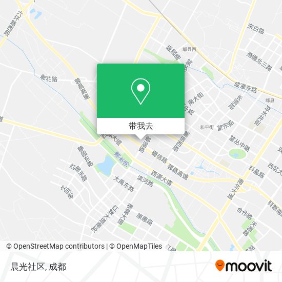 晨光社区地图