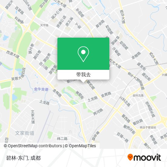 碧林-东门地图