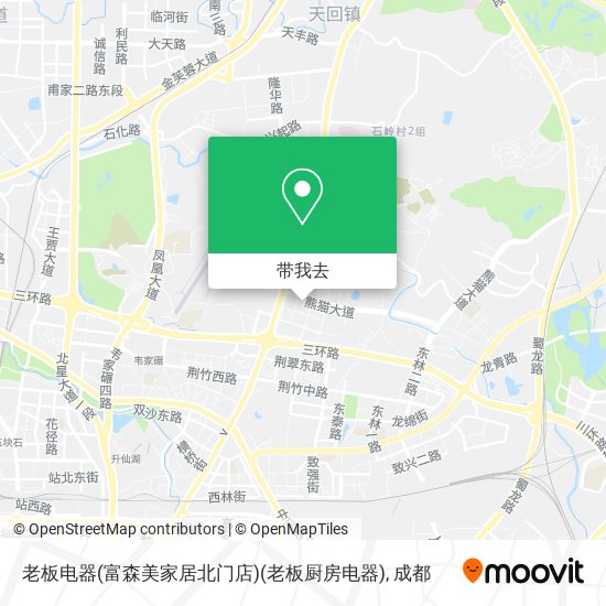 老板电器(富森美家居北门店)(老板厨房电器)地图