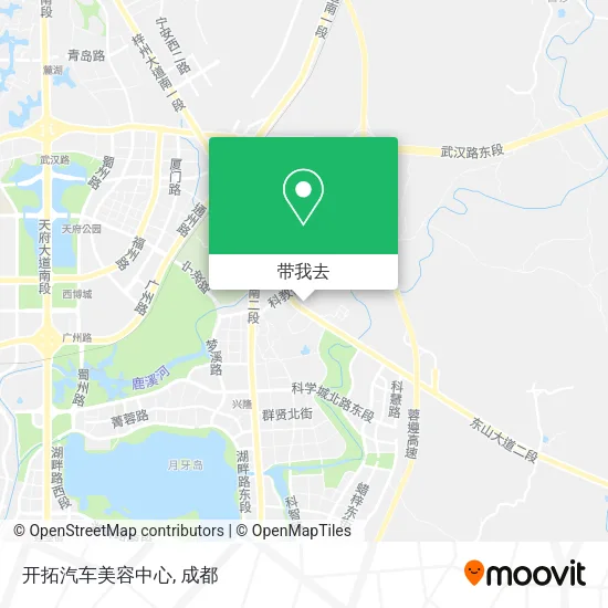 开拓汽车美容中心地图