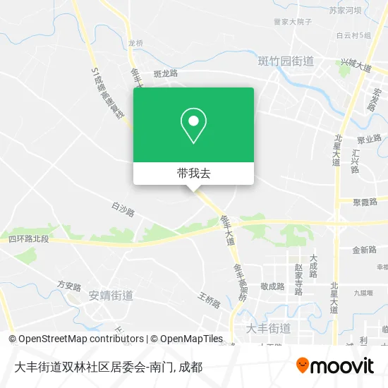 大丰街道双林社区居委会-南门地图