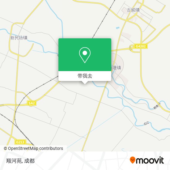 顺河苑地图