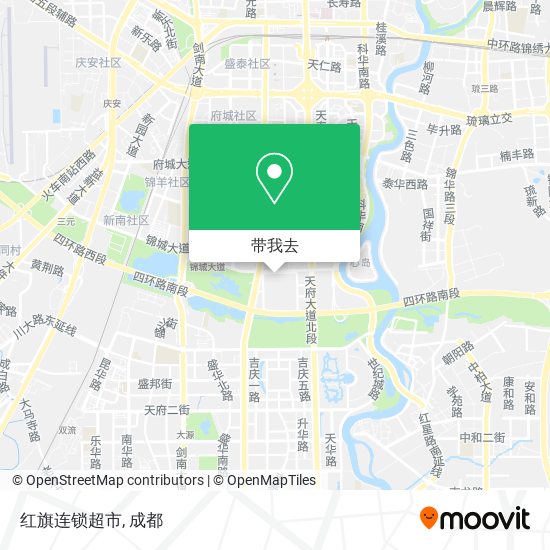红旗连锁超市地图