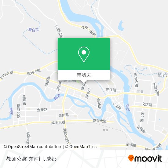 教师公寓-东南门地图