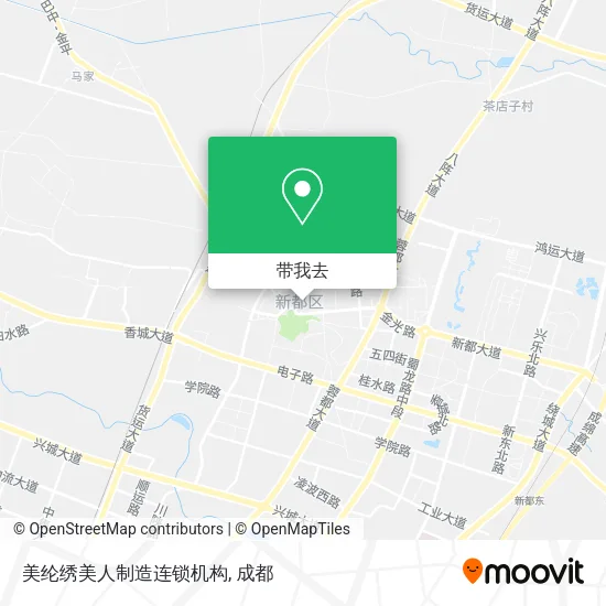 美纶绣美人制造连锁机构地图