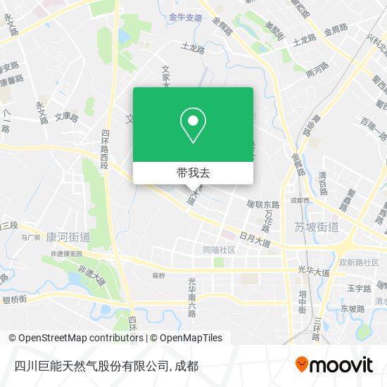 四川巨能天然气股份有限公司地图