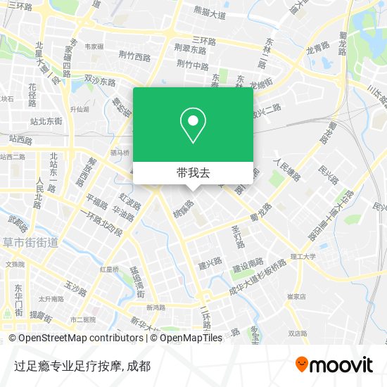 过足瘾专业足疗按摩地图