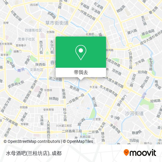 水母酒吧(兰桂坊店)地图