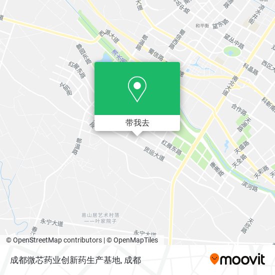 成都微芯药业创新药生产基地地图